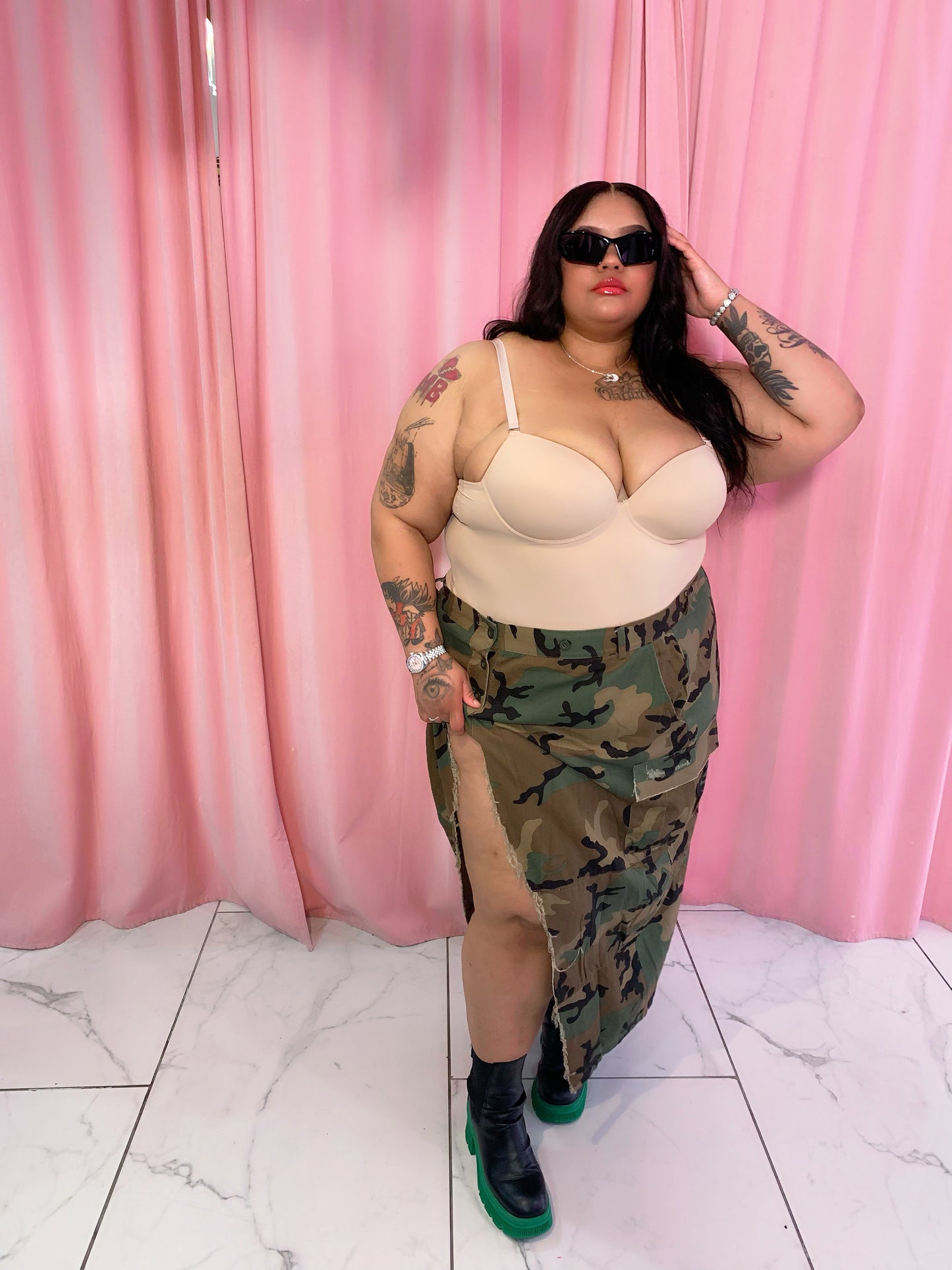 Candace Camo Skirt