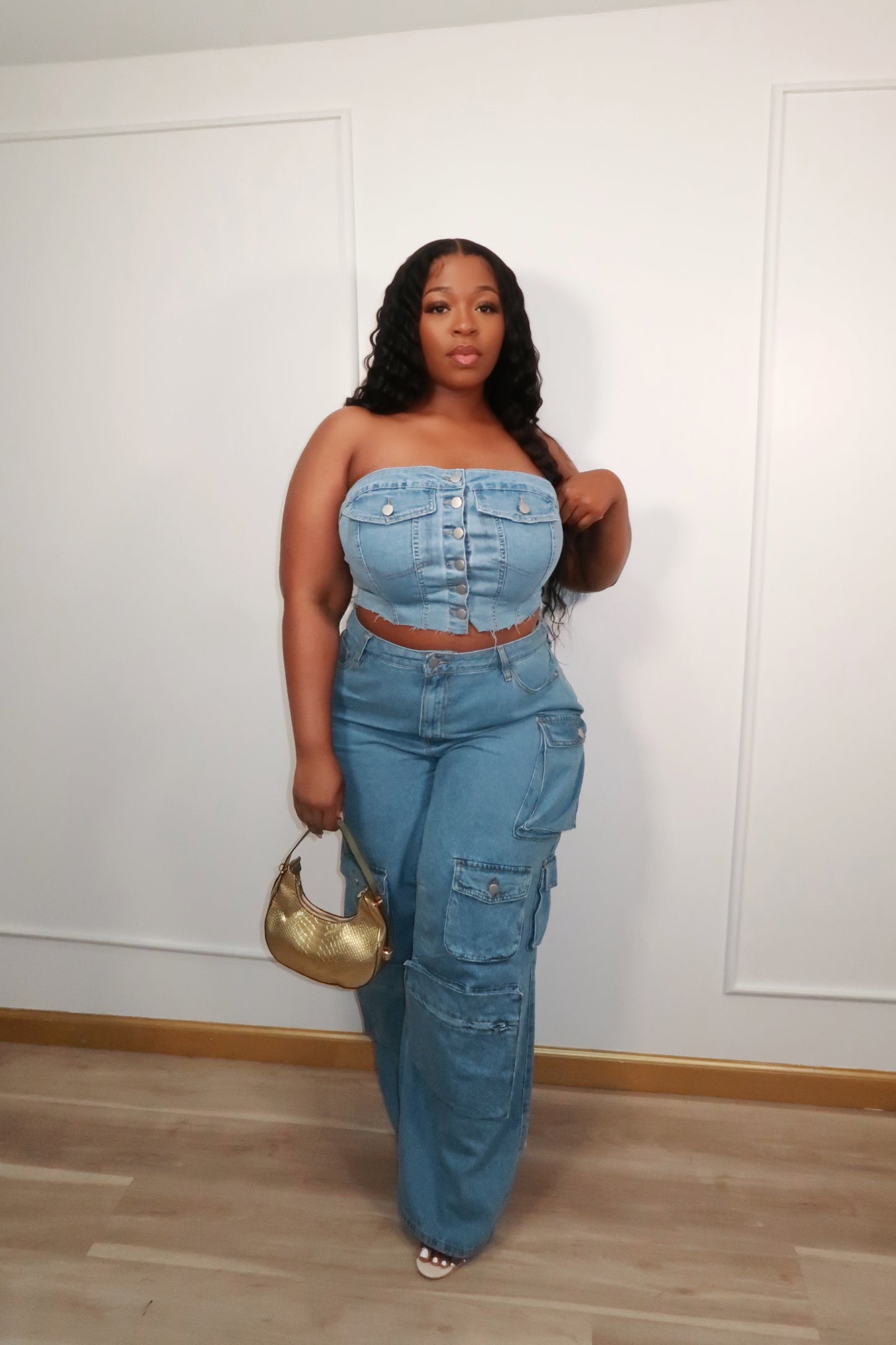 Shontai Denim Corset