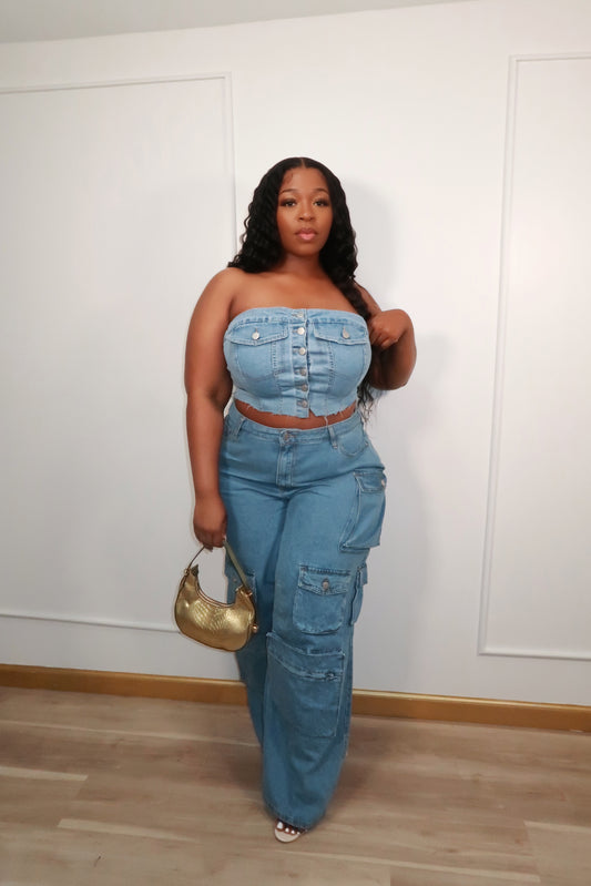 Shontai Denim Corset