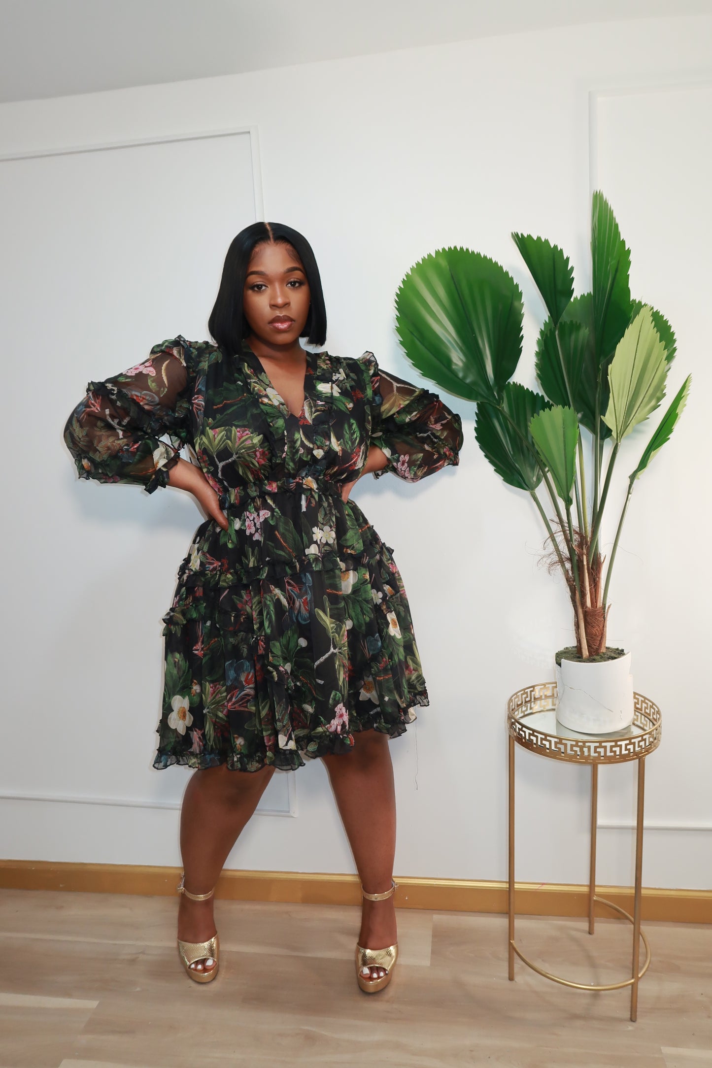 Tre’s Flowers Dress