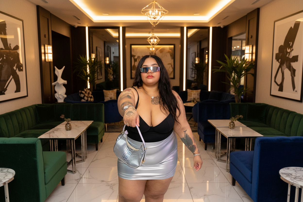 Rue Metallic Skirt