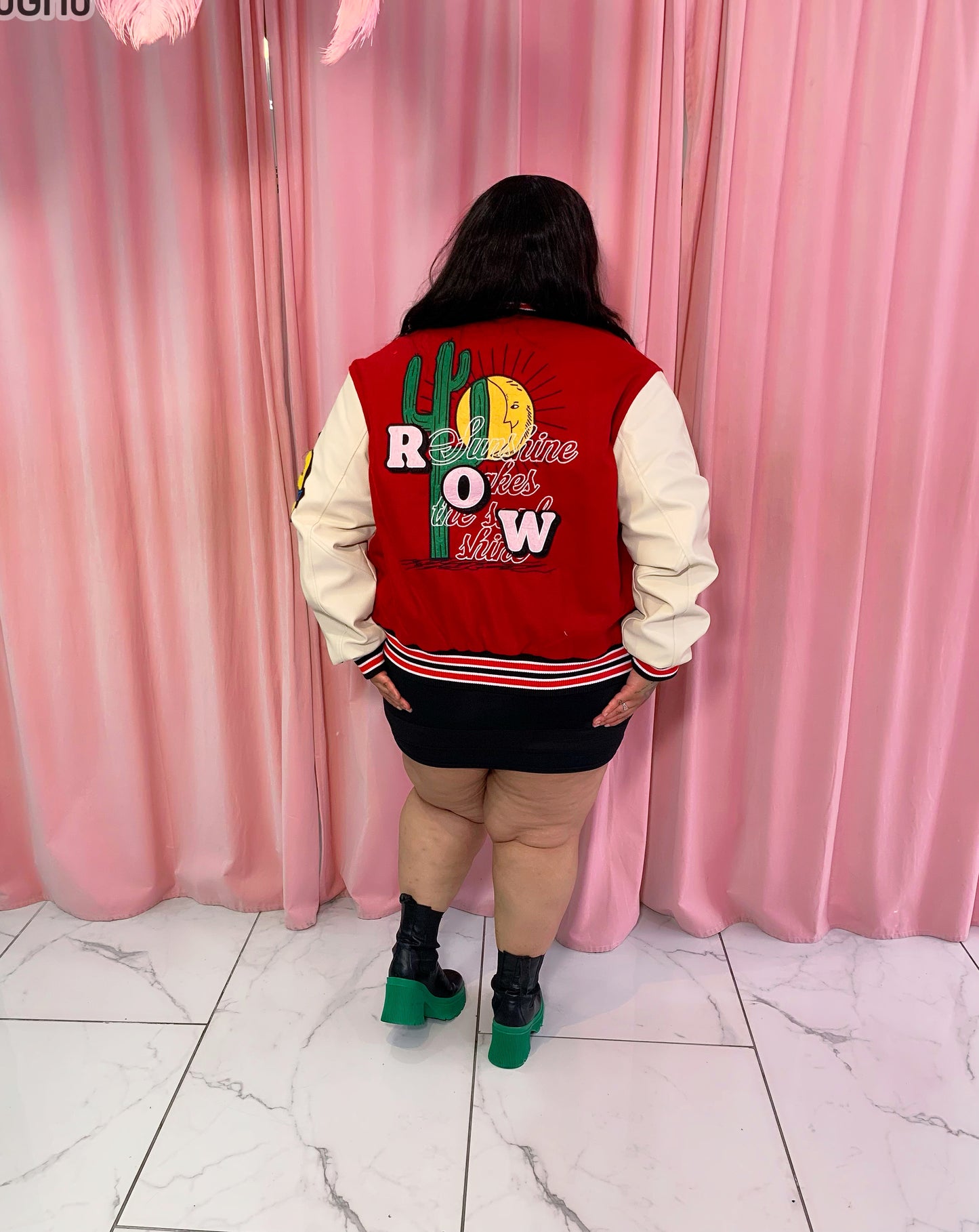 You Can’t Sit With Us Varsity Jacket